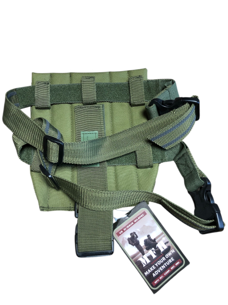 MFH Trägerplatte für Molle-System, Beinbefestiung in oliv